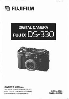 Fujifilm DS330 manual. Camera Instructions.